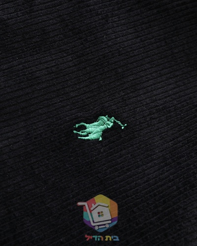 ז'קט קורדרוי Polo Ralph Lauren עם בטנה משובצת, שחור, חום 6