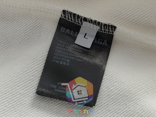 Felpa Balenciaga con stampa poker, nero o bianco 14