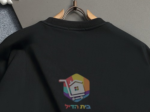 סווטשירט Burberry עם מונוגרם TB שחור, לבן 2