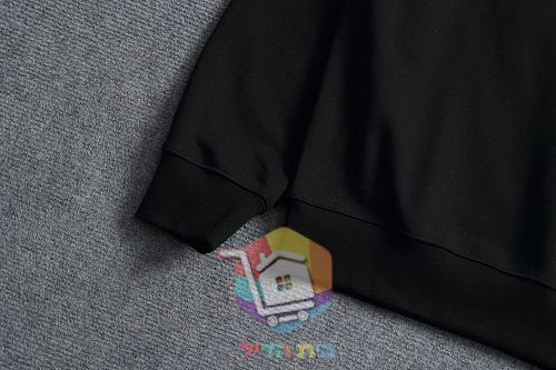 סווטשירט Burberry עם מונוגרם TB שחור, לבן 7