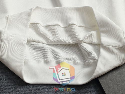 סווטשירט Prada עם לוגו משולש, שחור, לבן 18