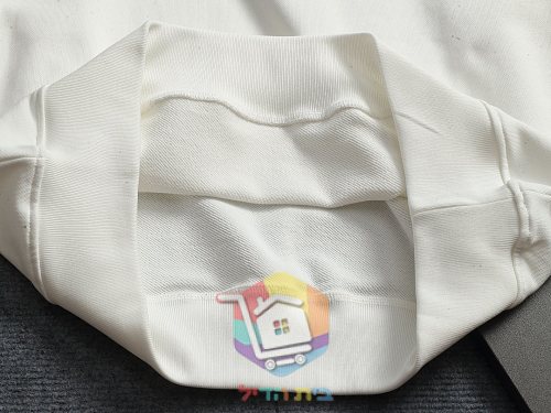 סווטשירט Prada Technical Cotton שחור, לבן, אפור 15