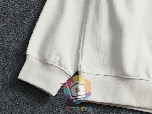 סווטשירט Burberry עם לוגו כחול לבן, שחור 8