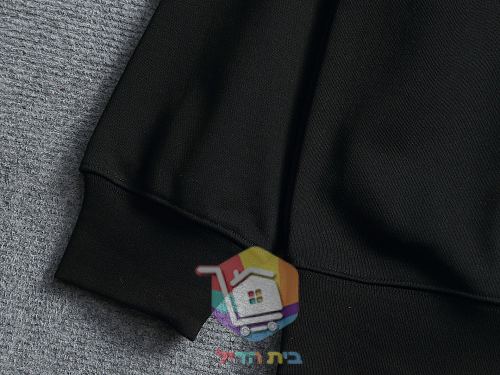 סווטשירט Burberry עם לוגו כחול לבן, שחור 18