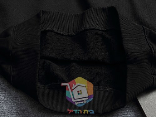 סווטשירט Louis Vuitton עם הדפס, שחור, לבן 5