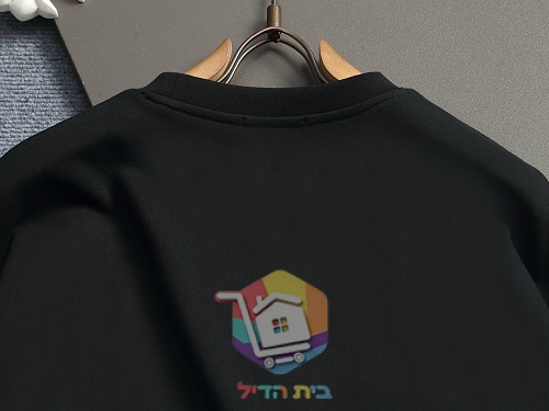 סווטשירט Burberry עם הדפס פרש שחור, לבן 2