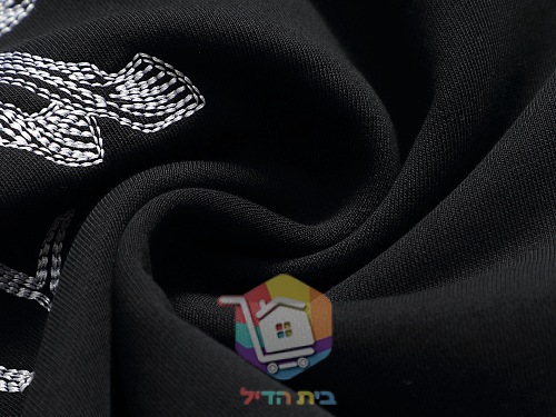 סווטשירט Burberry עם הדפס פרש שחור, לבן 4