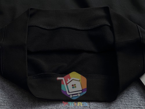 סווטשירט Burberry עם הדפס פרש שחור, לבן 5