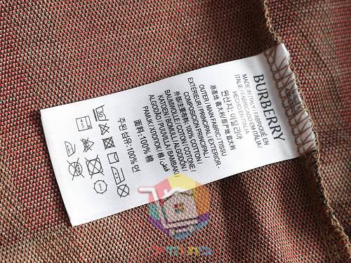 קפוצ'ון Burberry משובץ, בז', אפור 2
