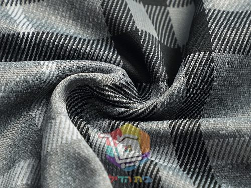 קפוצ'ון Burberry משובץ, בז', אפור 12