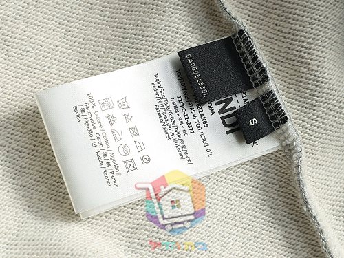 קפוצ'ון Fendi עם הדפס פרחוני שחור, לבן, אפור 25