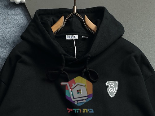 קפוצ'ון Burberry שחור, שמנת 12