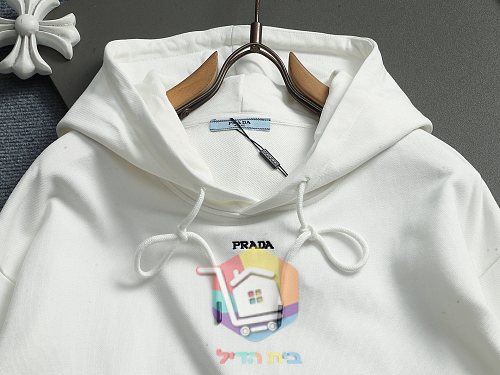 קפוצ'ון Prada שחור, לבן 24