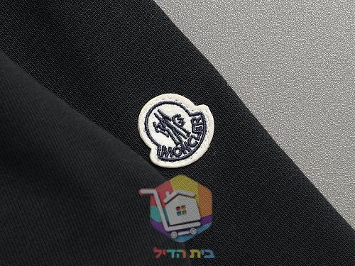 קפוצ'ון Moncler שחור, לבן, חום 6
