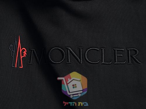 קפוצ'ון Moncler שחור, לבן, חום 7