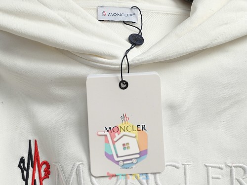 קפוצ'ון Moncler שחור, לבן, חום 15
