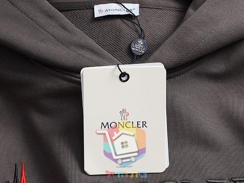 קפוצ'ון Moncler שחור, לבן, חום 27