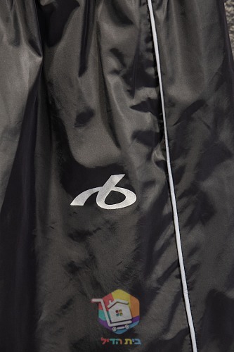 מכנסי Balenciaga עם פס צד כחול, שחור 19