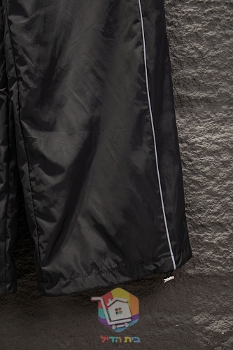 מכנסי Balenciaga עם פס צד כחול, שחור 26