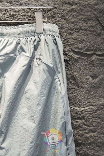 מכנסי Balenciaga ניילון אפור, כחול 2