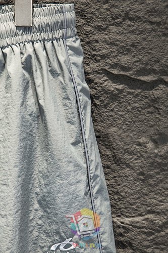 מכנסי Balenciaga ניילון אפור, כחול 5