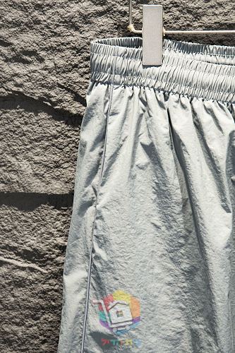 מכנסי Balenciaga ניילון אפור, כחול 6