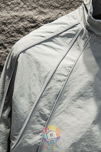 ג'קט Balenciaga ניילון אפור, כחול 12