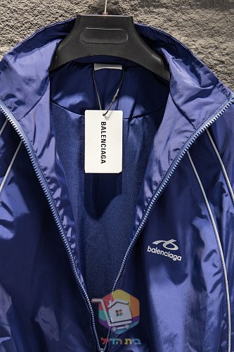 ג'קט Balenciaga ניילון אפור, כחול 26