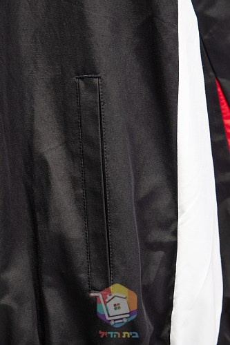 ג'קט Balenciaga x NBA שחור, אדום, לבן 11