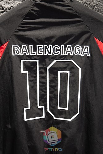 ג'קט Balenciaga x NBA שחור, אדום, לבן 14
