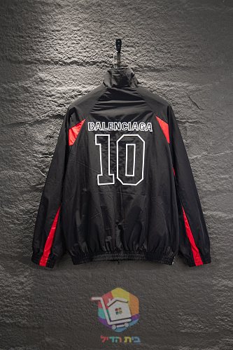 ג'קט Balenciaga x NBA שחור, אדום, לבן 19