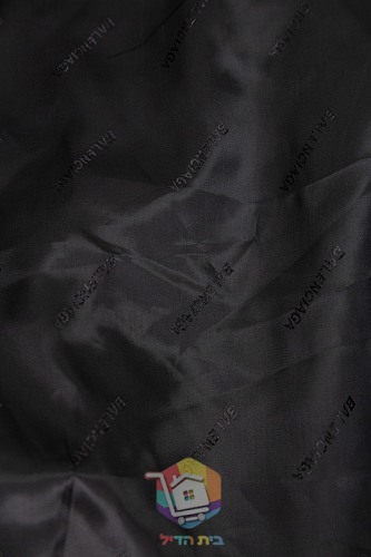 ג'קט עור Balenciaga שחור עם שוליים לבנים 11