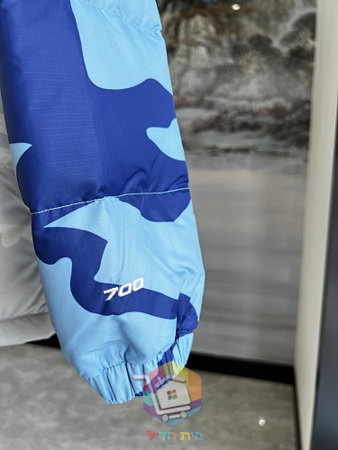 Piumino KAWS x The North Face Retro 1996 Nuptse mimetico, quattro colorazioni 18