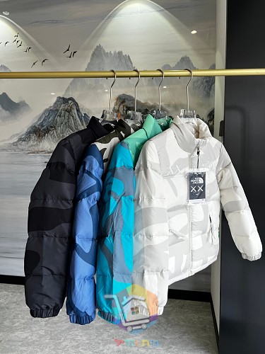 Piumino KAWS x The North Face Retro 1996 Nuptse mimetico, quattro colorazioni 24