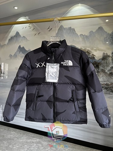 Piumino KAWS x The North Face Retro 1996 Nuptse mimetico, quattro colorazioni 31
