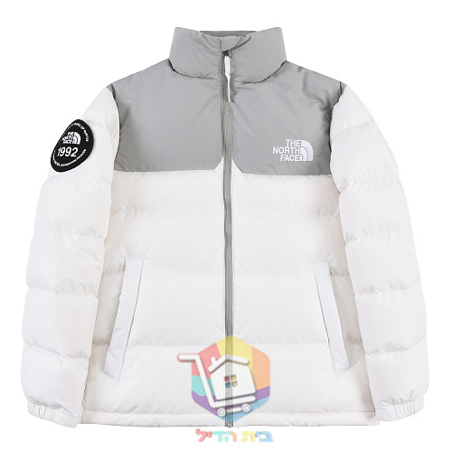 מעיל פוך The North Face 1992 Retro Anniversary Nuptse, שחור, לבן ואפור 18