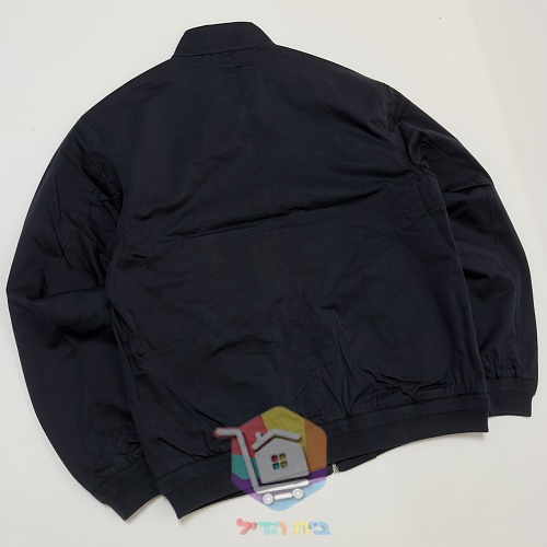 ג'קט Harrington של Polo Ralph Lauren עם בטנה משובצת, כחול כהה, חום בהיר 1