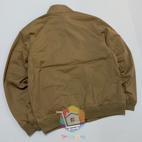 ג'קט Harrington של Polo Ralph Lauren עם בטנה משובצת, כחול כהה, חום בהיר 24