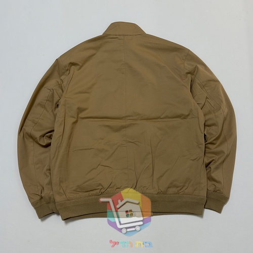 ג'קט Harrington של Polo Ralph Lauren עם בטנה משובצת, כחול כהה, חום בהיר 35