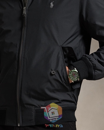 מעיל Polo Ralph Lauren Packable דוחה מים, כחול כהה, זית, שחור 2