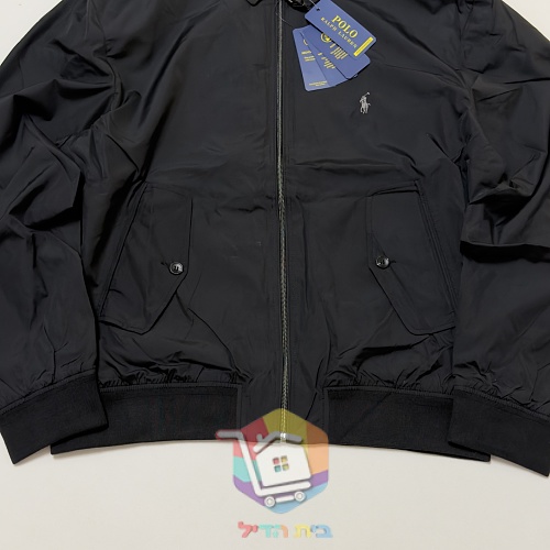 מעיל Polo Ralph Lauren Packable דוחה מים, כחול כהה, זית, שחור 10