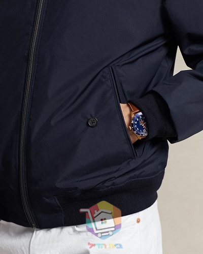 מעיל Polo Ralph Lauren Packable דוחה מים, כחול כהה, זית, שחור 15