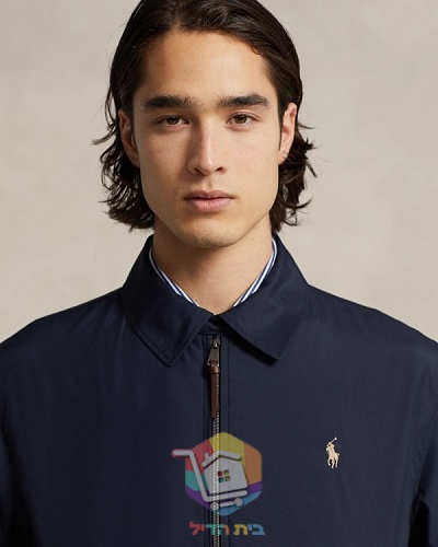 מעיל Polo Ralph Lauren Packable דוחה מים, כחול כהה, זית, שחור 18