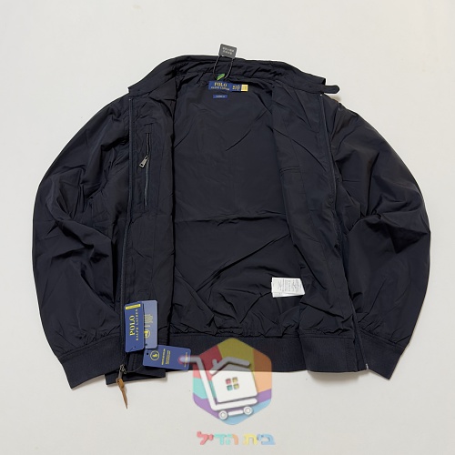 מעיל Polo Ralph Lauren Packable דוחה מים, כחול כהה, זית, שחור 20