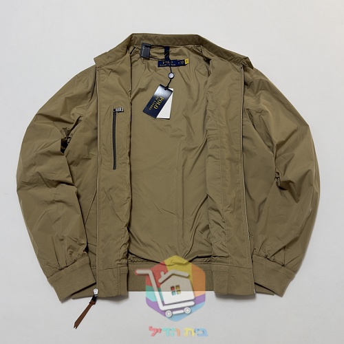 מעיל Polo Ralph Lauren Packable דוחה מים, כחול כהה, זית, שחור 29