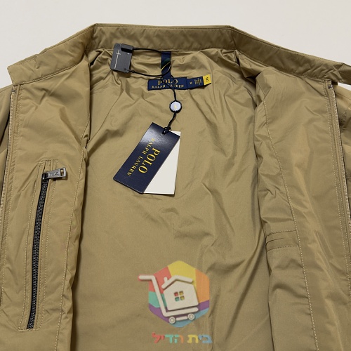 מעיל Polo Ralph Lauren Packable דוחה מים, כחול כהה, זית, שחור 33
