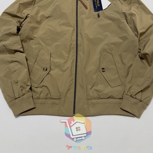 מעיל Polo Ralph Lauren Packable דוחה מים, כחול כהה, זית, שחור 35
