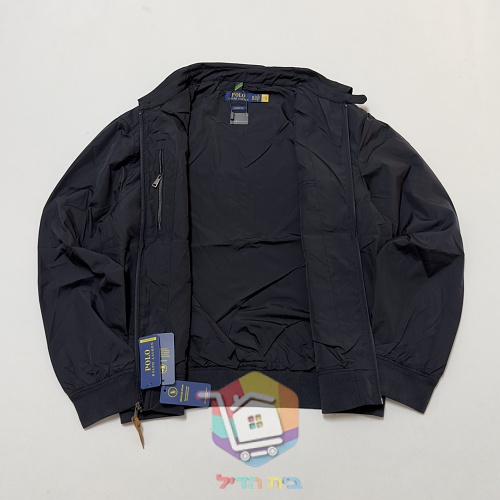 מעיל Polo Ralph Lauren Packable דוחה מים, כחול כהה, זית, שחור 40