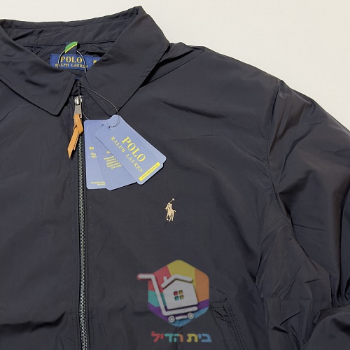 מעיל Polo Ralph Lauren Packable דוחה מים, כחול כהה, זית, שחור 44