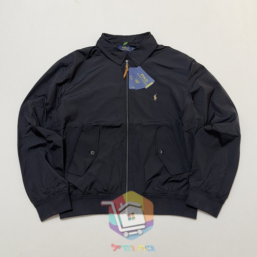 מעיל Polo Ralph Lauren Packable דוחה מים, כחול כהה, זית, שחור 48